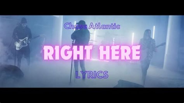 Right here chase atlantic lyrics