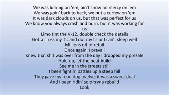 Roddy ricch racks in the middle lyrics