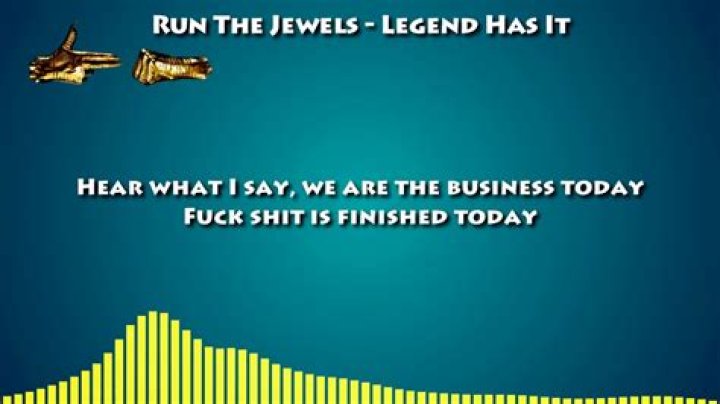 Run the jewels lyrics