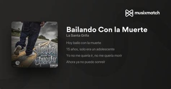 Santa grifa bailando con la muerte in english lyrics