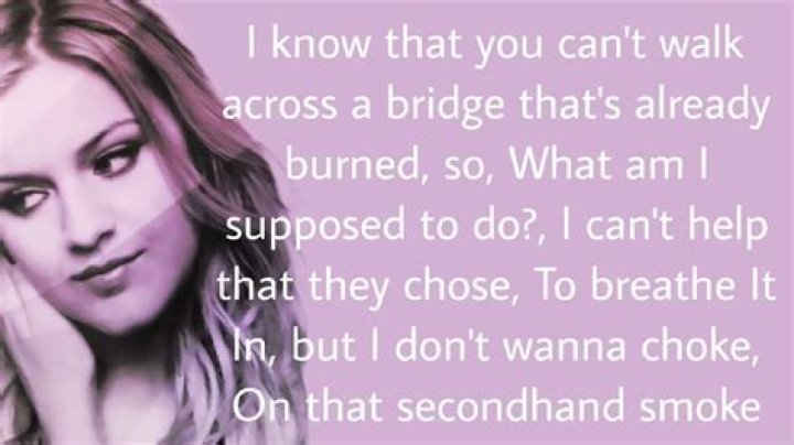 Secondhand smoke lyrics