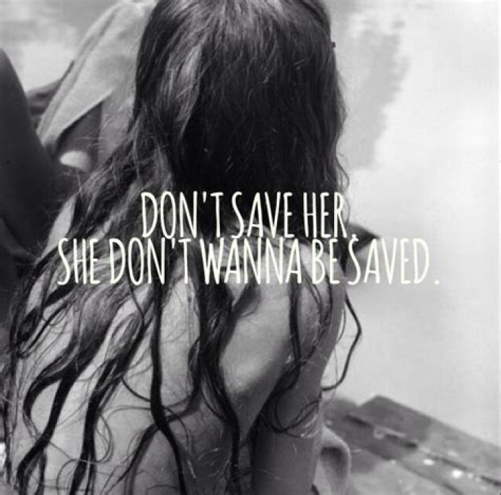 She don’t wanna be saved lyrics