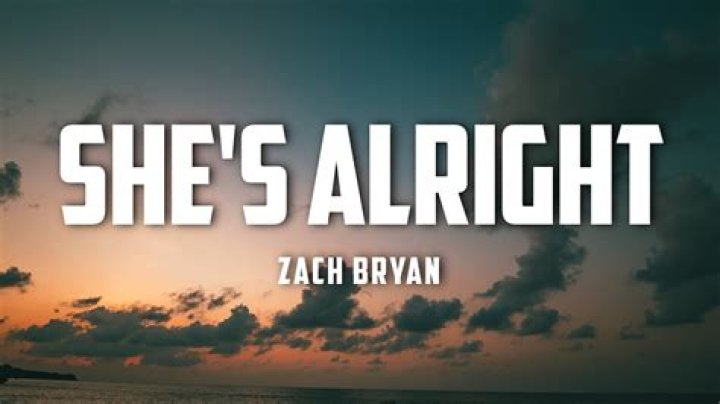 She’s alright she’s alright lyrics