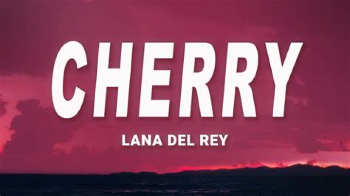 She tastes like cherry lyrics