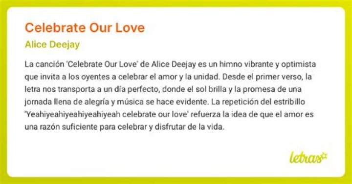 Significado de Alice DeeJay de Alice DeeJay