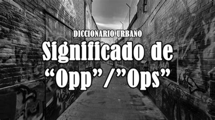 Significado de OPP SHOP de 2shanez