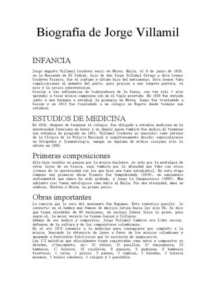 Significado de Oropel de Jorge Villamil