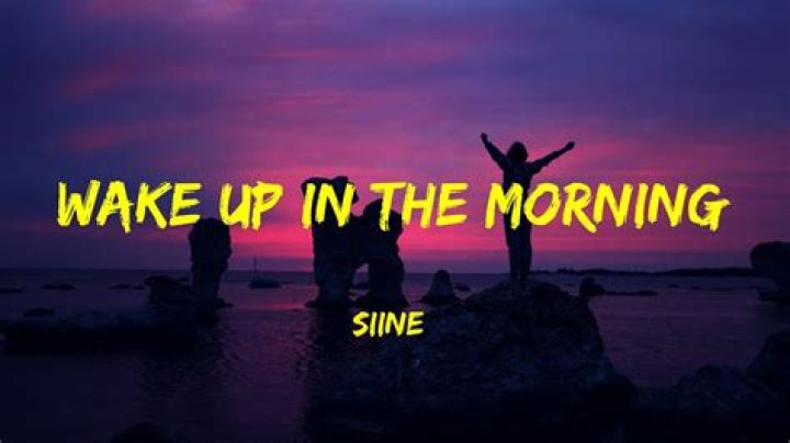 Smile when you wake up lyrics