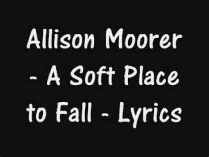 Soft place to fall lyrics