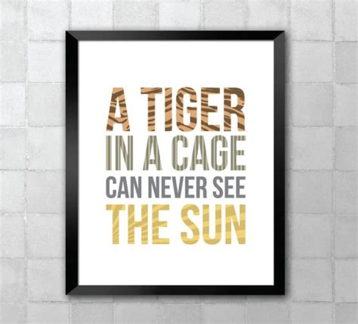 Song with tiger in a cage lyric lyrics