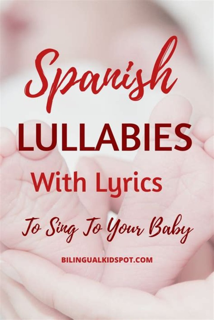 Spanish lullaby lyrics