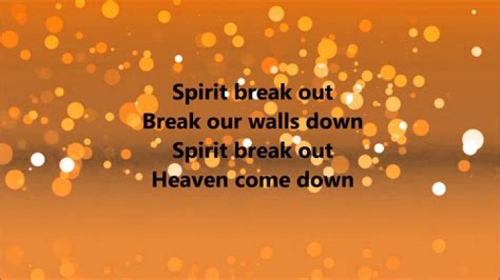Spirit breakout william mcdowell lyrics