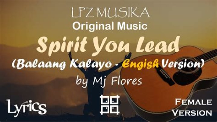 Spirit you lead mj flores chords the cross of calvary lyrics