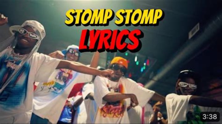 Spray stomp spray stomp lyrics