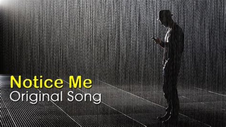 Stand out do you notice me lyrics