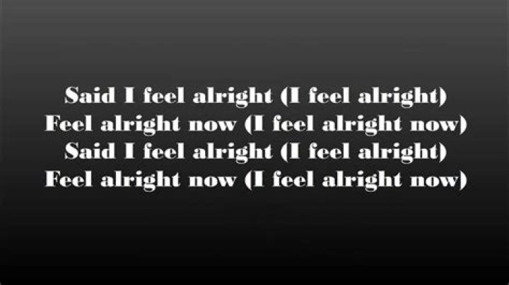 Stay the night stay the night until the morning light feel alright lyrics