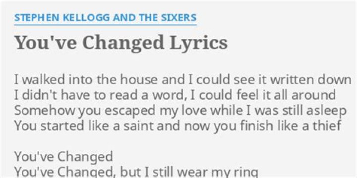 Stephen kellogg lyrics
