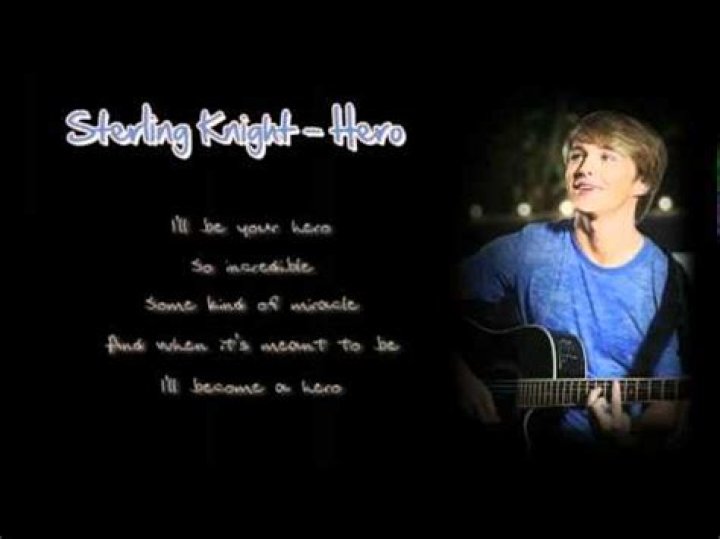 Sterling knight hero lyrics