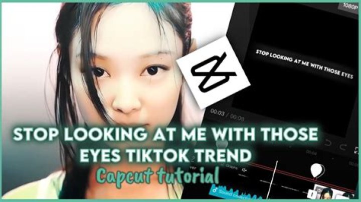 Stop looking at me with those eyes lyrics