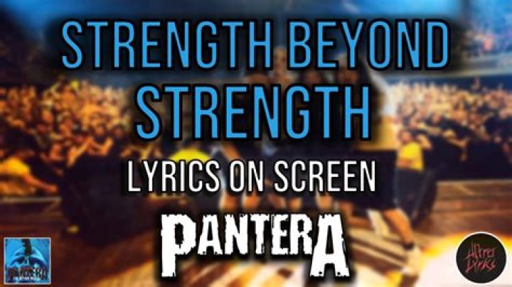 Strength beyond strength lyrics