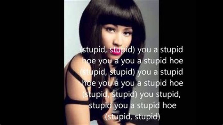 Stupid hoe lyrics