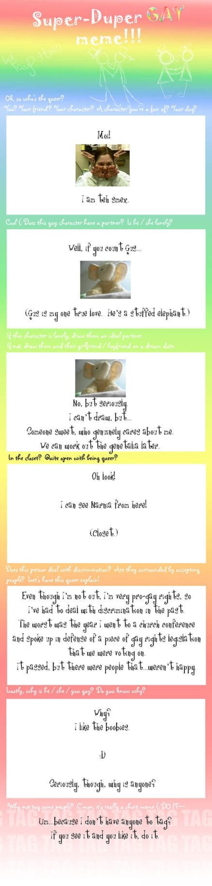 Super duper gay lyrics