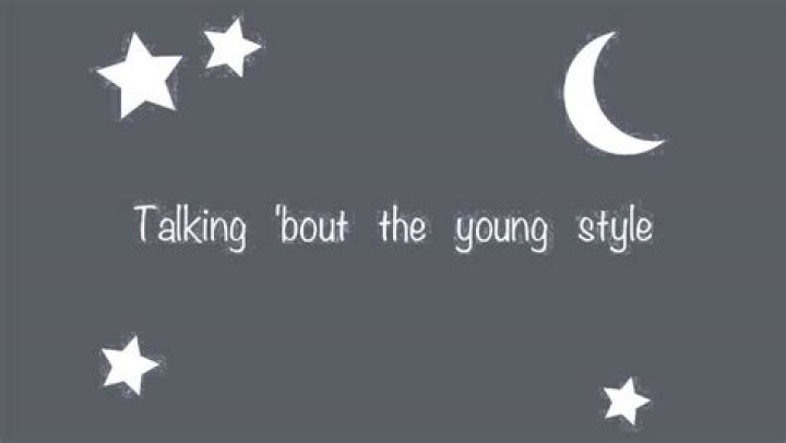 Talking about the young folks lyrics