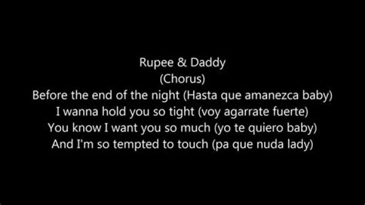 Tempted to touch lyrics