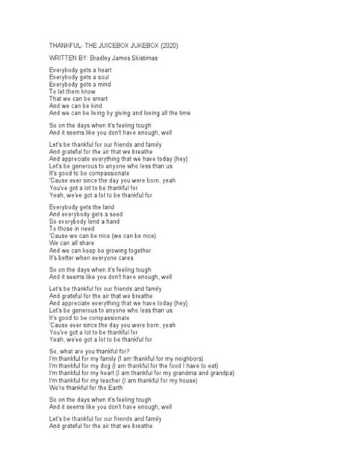 Teresa jennings american everyday lyrics