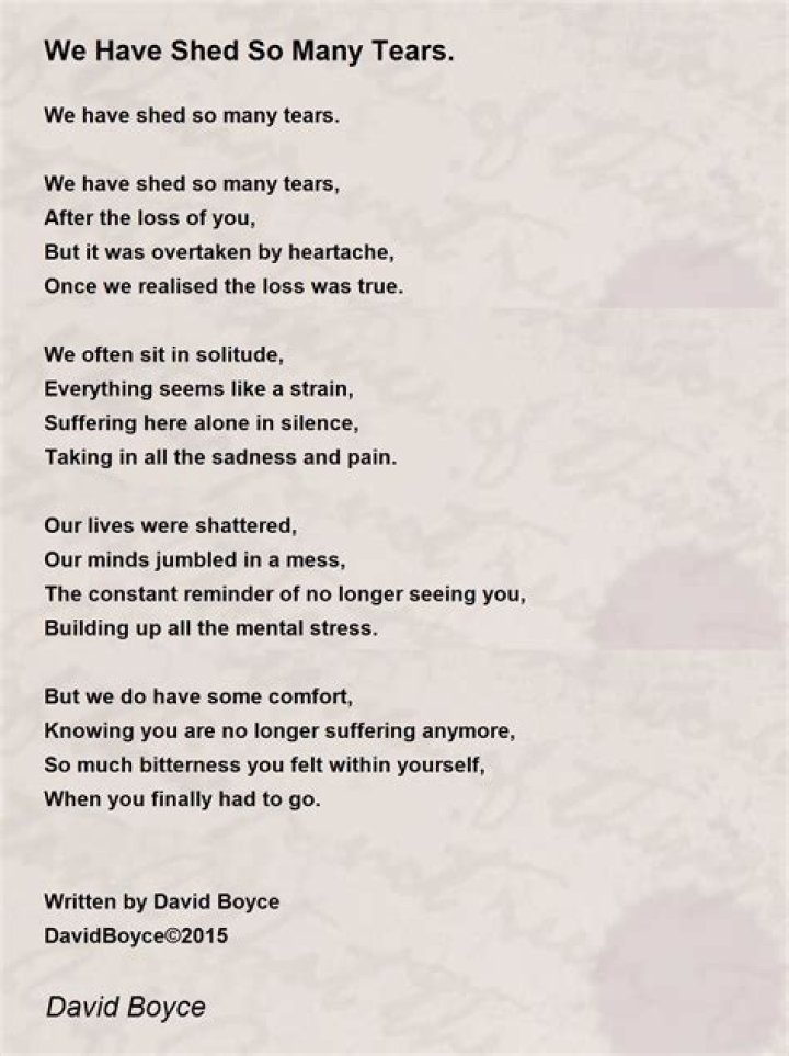 The air shed tears lyrics