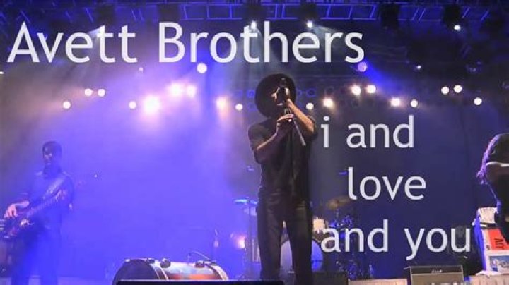 The avett brothers i an love and you lyrics
