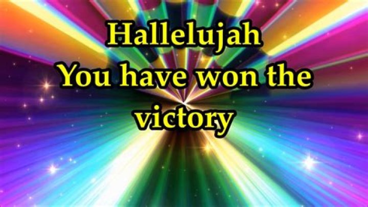 The battle is over the victory won lyrics