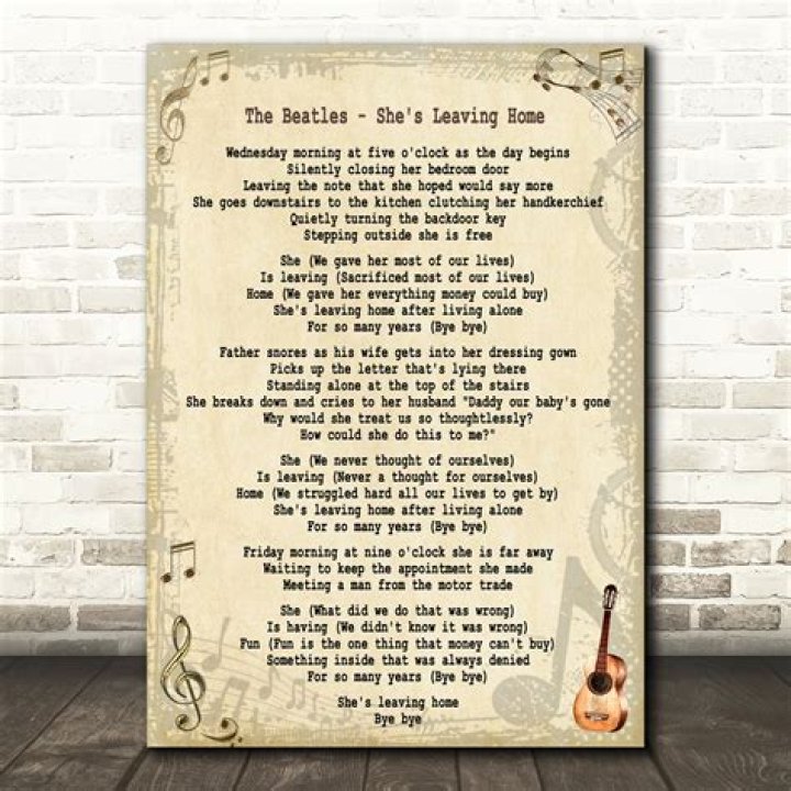 The Beatles – She’s Leaving Home Lyrics