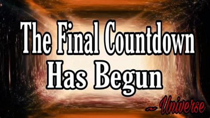 The countdown has begun lyrics