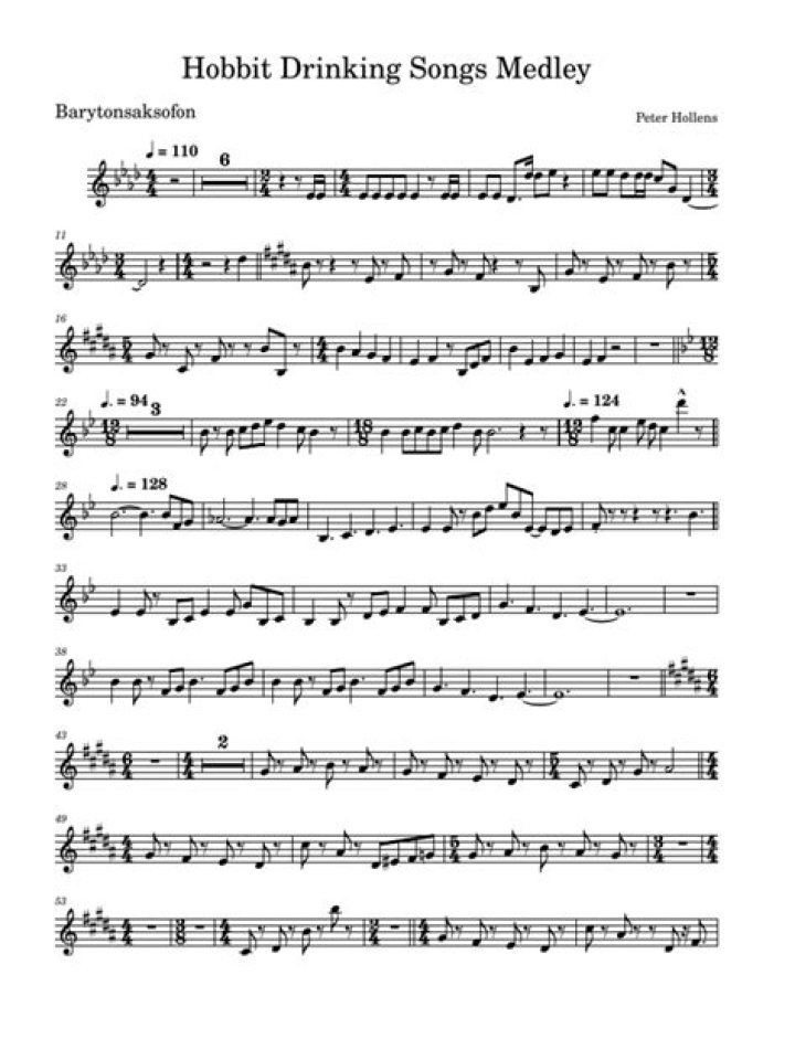 The hobbit drinking song lyrics