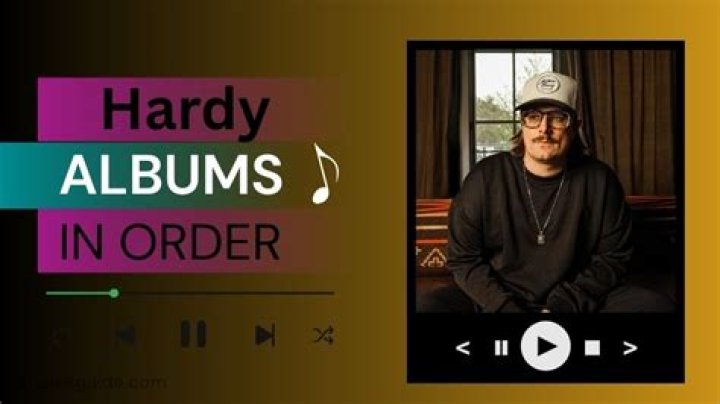 The List of Antonio Hardy Albums in Order