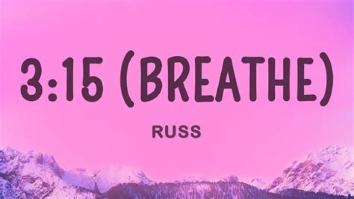 The Meaning Behind The Song: 3:15 (Breathe) by Russ