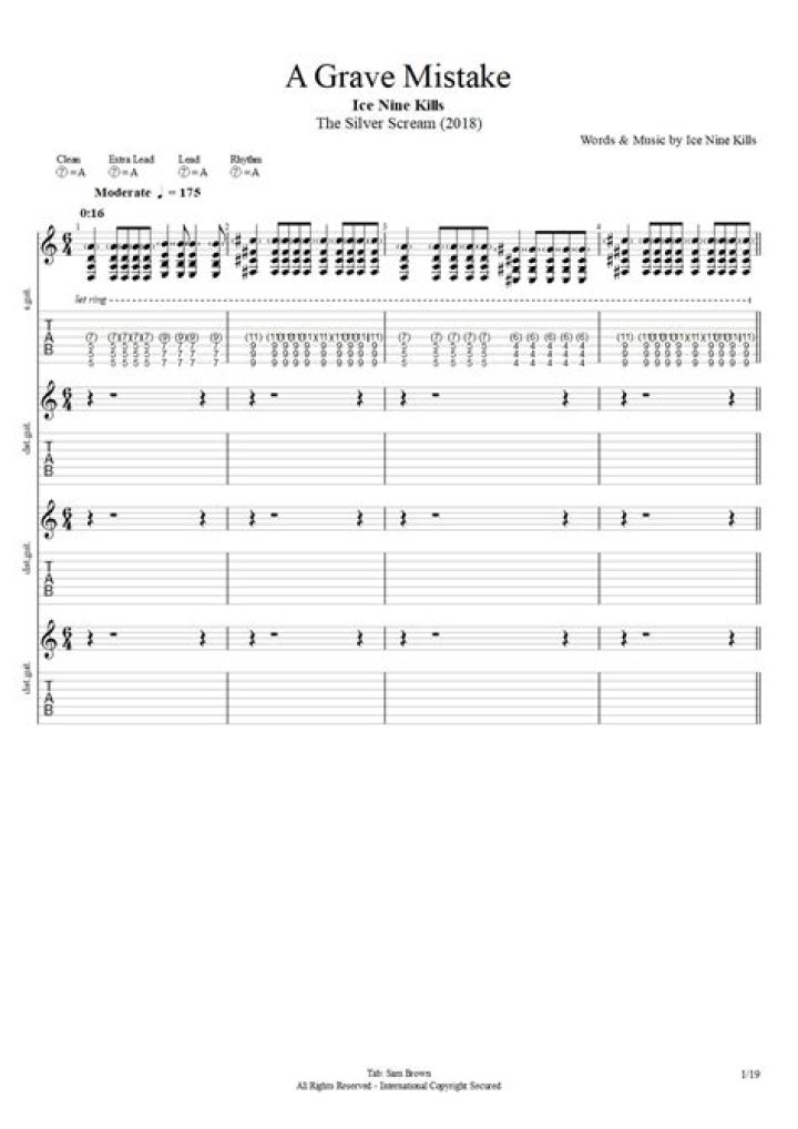 The Meaning Behind The Song: A Grave Mistake by Ice Nine Kills