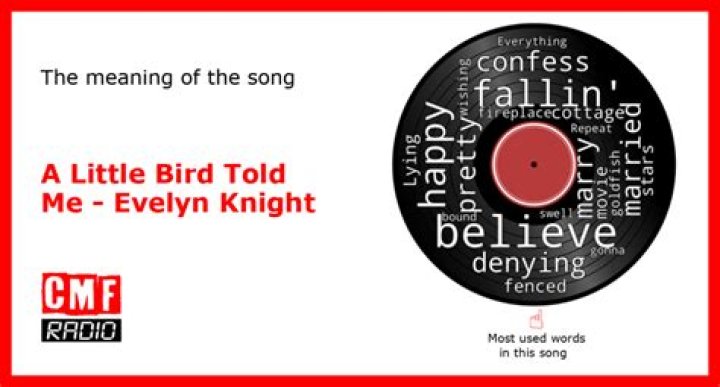The Meaning Behind The Song: A Little Bird Told Me by Evelyn Knight
