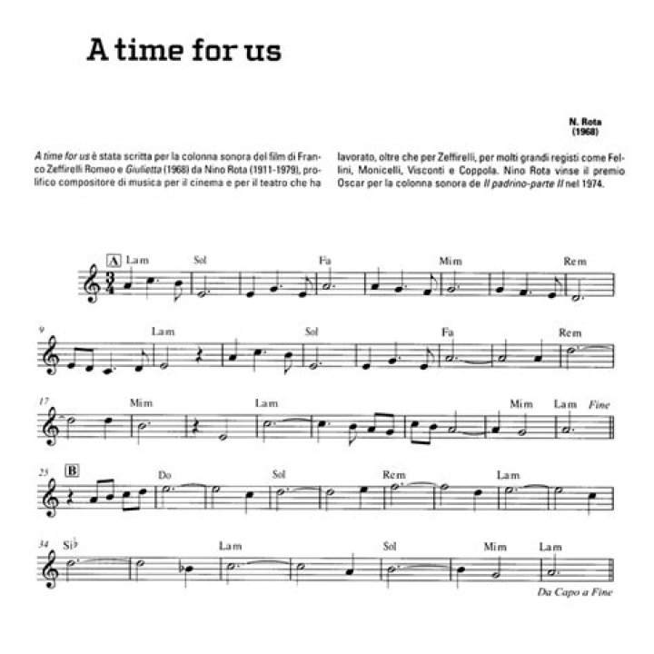 The Meaning Behind The Song: A Time For Us by Andy Williams