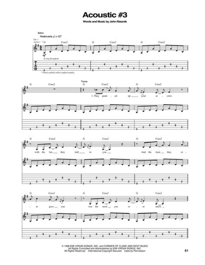 The Meaning Behind The Song: Acoustic #3 by The Goo Goo Dolls