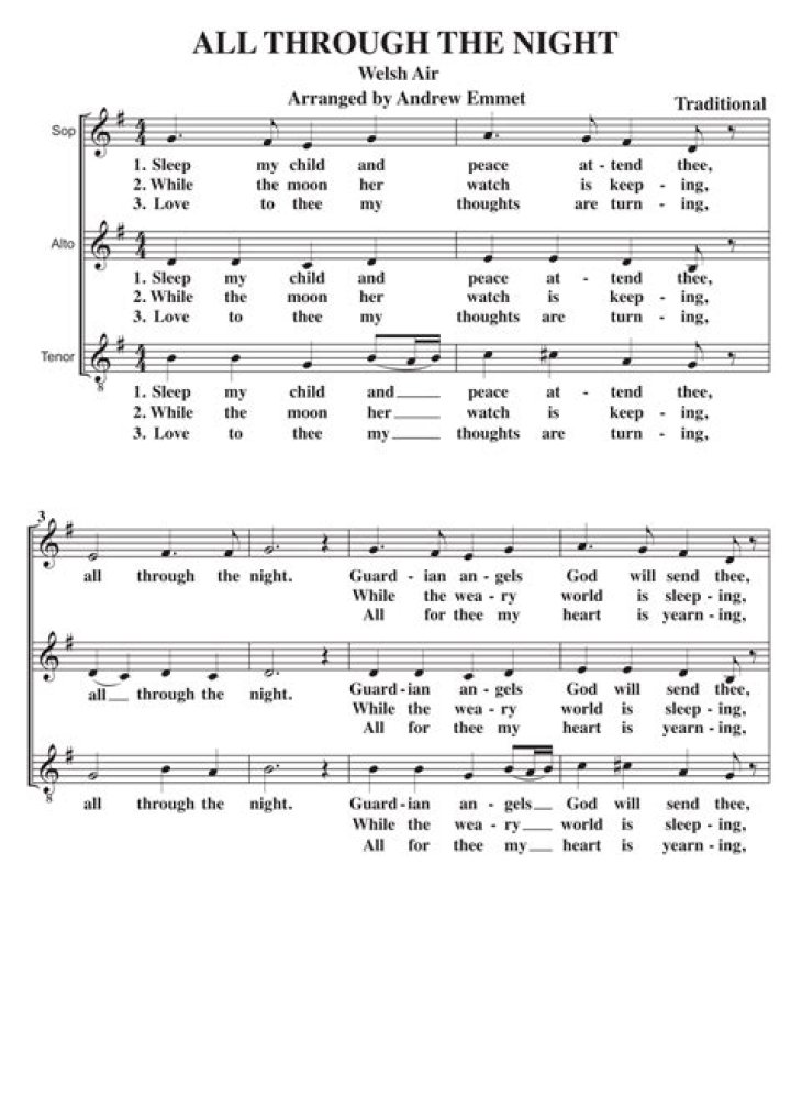 The Meaning Behind The Song: All Through The Night by Traditional