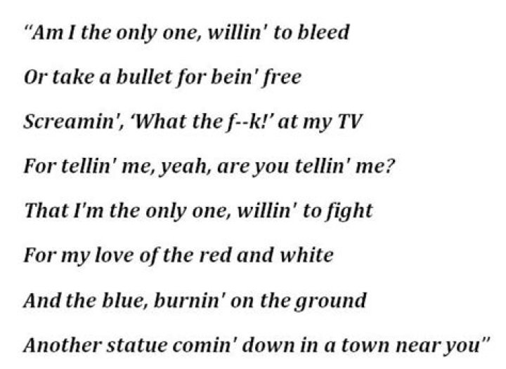 The Meaning Behind The Song: Am I the Only One by Aaron Lewis