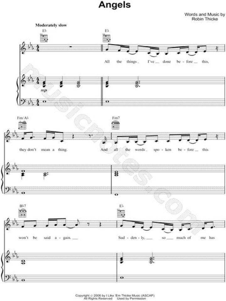 The Meaning Behind The Song: Angels by Robin Thicke