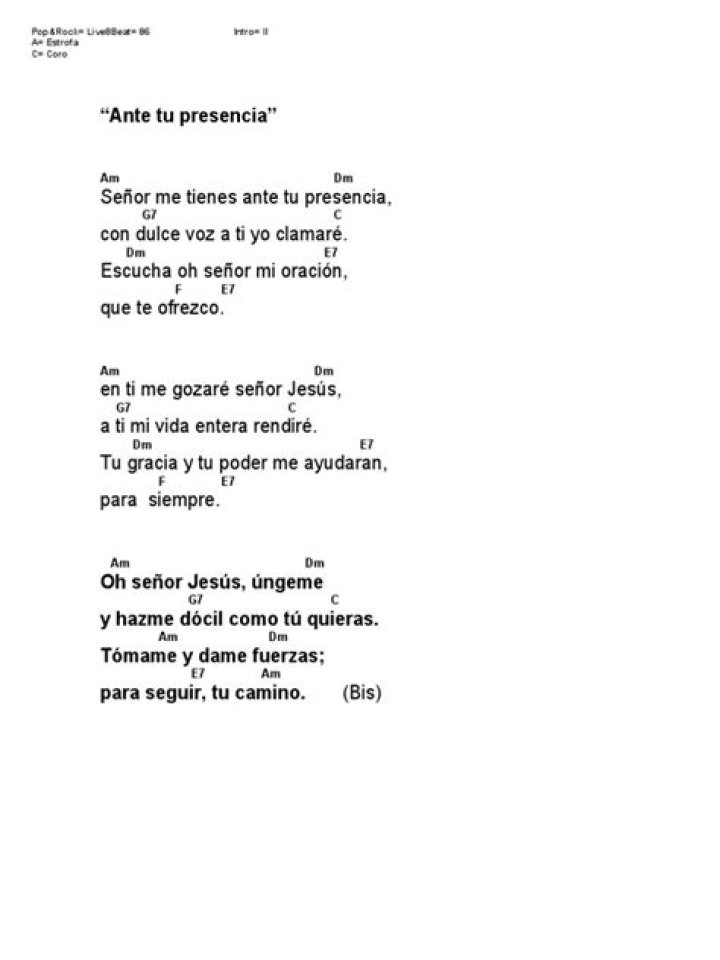 The Meaning Behind The Song: Ante Tu Presencia by Salvador