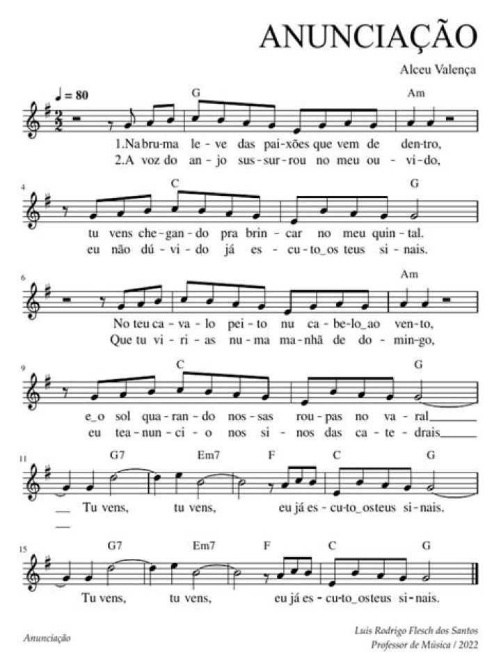 The Meaning Behind The Song: Anunciação by Alceu Valença