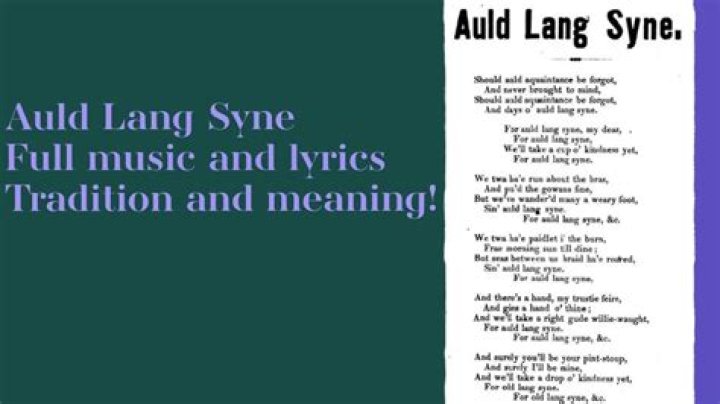 The Meaning Behind The Song: Auld Lang Syne by Celtic Woman