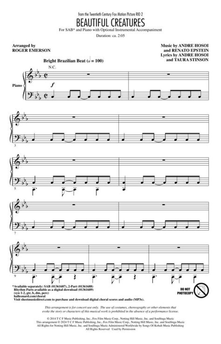 The Meaning Behind The Song: Beautiful Creatures by Barbatuques