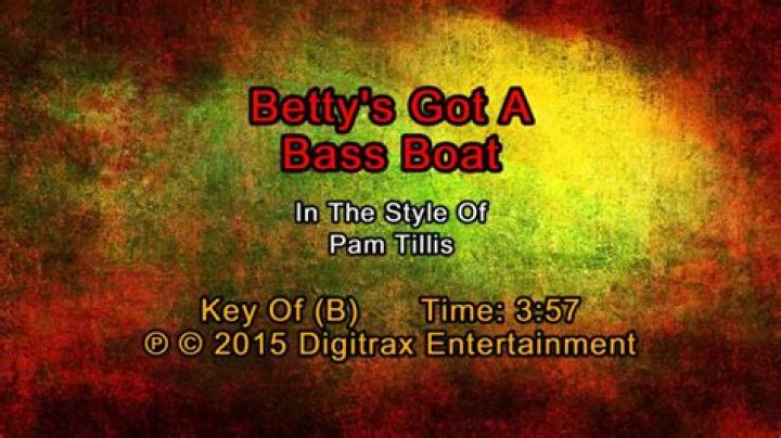 The Meaning Behind The Song: Betty’s Got A Bass Boat by Pam Tillis