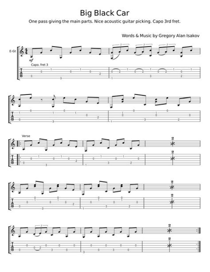 The Meaning Behind The Song: Big Black Car by Gregory Alan Isakov